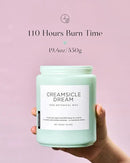 M&SENSE Orange Creamsicle Scented Candle, 19.4oz 110 Hours Slow Burning Non Toxic Natural Soy Wax 2 Wick Candle for Home Scented, Long Lasting Home Fragrance Gifts for Housewarming & Anniversry