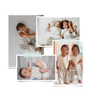 Tealbee Dreamsuit: Toddler Sleep Sack with Feet 3T-4T - 0.8 TOG Lightweight Baby Wearable Blanket for Walkers - Rayon made from Bamboo, Organic Cotton Sleeping Bag - Checkered by TinyTreasures Baby Boutique