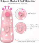 Baby Nail Trimmer Electric Baby Nail File Safe Baby Nail Clippers with Light 10 Grinding Heads Queit Baby Nail Polish Grooming Kit for Newborn Infant Toddler Toes Fingernails Care, Pink by TinyTreasures Baby Boutique