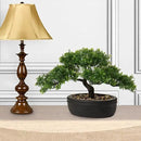 Artificial Bonsai Tree Juniper Faux Plants Indoor Small Fake Plants Decor with Ceramic Pots for Home Table Office Desk Bathroom Shelf Bedroom Living Room Farmhouse Decorations by GreenHaven Gardens