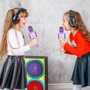 Amazmic Toys for Girls, Kids Karaoke Microphone Toddler Microphone for Kids with Lights, Birthday Gift for Girls, Boys Toy Age 3 4 5 6 7 8+(Light Purple) by TinyTreasures Baby Boutique