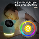 Baby Monitor with Camera and Audio, 1080P Baby Camera Monitor WiFi Smartphone App Control Night Vision 4.3” Screen 2-Way Talk Temperature & Humidity Sensor Lullabies Motion & Cry Detection iOS/Android by TinyTreasures Baby Boutique