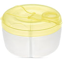 Accmor Baby Formula Dispenser On The Go, Formula Container to Go, Non-Spill Rotating Three-Compartment Formula Dispenser and Snack Storage Container for Infant Toddler Traveling by TinyTreasures Baby Boutique