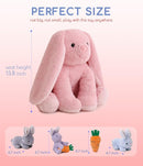 5 Pieces Rabbit Stuffed Animals for Girls,1 Mommy Rabbit with 4 Babies,Plush Bunny Stuffed Toy Gifts for Kids Children 3 4 5 6 7 8 9 Years,Soft Stuffed Bunny for Christmas,Birthday,Party Decorations by TinyTreasures Baby Boutique