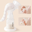 NCVI Manual Breast Pump for Breastfeeding Small Nipple, 20mm Silicone Soft Flange Single Hand Held Pump Breast Milk 4oz, BPA-Free with Two Kinds of Suction Adjusted Suitable for 17/18/19/20mm Nipples by TinyTreasures Baby Boutique
