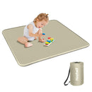 Baby Play Mat, 43x43 Inch Thicken Portable Self-Inflating Playmat for Kids Teepee Tent, Cushion Baby Mat for Floor, Tummy Time Mat with Travel Bag by TinyTreasures Baby Boutique