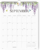 Jotsome Wall Calendar 2025-2026, Academic Monthly Wall Calendar From July 2025 to December 2026 11.2x14.2 inch Wall Decoration for Home and Office, Easy Planning (Florals, 11.2" x 14.2") by TinyTreasures Baby Boutique