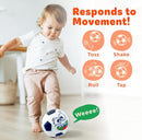 Move2Play, Hilariously Interactive Toy with Music & Sound Effects | Birthday Gift for Boy & Girl | Ball for Toddler & Baby | 6, 12, 18+ Months | 1, 2, 3+ Year Old by TinyTreasures Baby Boutique