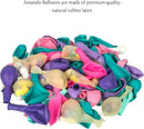 Amandir 134pcs Unicorn Balloons Arch Garland Kit, Unicorn Birthday Party Decorations for Girls Confetti Light Purple Aqua Blue Pink Balloons Set Wedding Baby Shower Party Supplies by CozyNest Decor