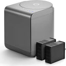 Airthereal Revive Electric Kitchen Composter, SHARKSDEN Tri-Blade, Turn Food Waste and Scraps into Dry Compost Fertilizer for Plants, R500 Gray by GreenHaven Gardens