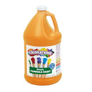 Colorations Paraben-Free Tempera Paint for Kids - 1 Gallon, Vibrant Orange Non-Toxic and Made in the USA, Classroom Must Haves, Bulk Arts and Crafts Supplies by TinyTreasures Baby Boutique