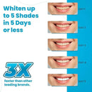 Advanced Teeth Whitening Strips – Pack of 10 (5 Treatments) - 5 Shades Brighter in 5 Days - Mint Flavored with Enamel Safe Comfort Fit Technology - Teeth Whitening Kit for Sensitive Teeth by CozyNest Decor