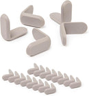 Ubbi Corner Protectors, Furniture Corner Guards for Baby and Toddlers, Baby Proof Covers, Baby Safety, Taupe, 16 Piece Set by TinyTreasures Baby Boutique