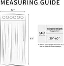 Easy-Going Blackout Curtains for Bedroom, Solid Thermal Insulated Grommet and Noise Reduction Window Drapes, Room Darkening Curtains for Living Room, 2 Panels(42x63 in, Tan) by CozyNest Decor