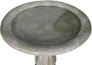 20”Dia.X 23.8”Tall Outdoor Birdbath with Pedestal - Modern Garden Birdbaths Outdoor Decor for Bird Spa & Birdfeeder, Floor Bird Baths for Garden Patio, Yard, Lawn by GreenHaven Gardens