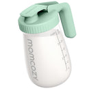 Momcozy Breast Milk Pitcher, Resistant to Heat and Cold Abrupt Temp Swings, No Leak Glass Breast Milk Fridge Storage Container with Wide Mouth, Fast Baby Formula Maker, Green by TinyTreasures Baby Boutique