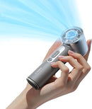 TORRAS COOLiFY iva Handheld Fan with Ice Cooler, 0-100 Adjustable Speed, Super Mini Powerful Portable Fan 5000mAh Rechargeable, Hand Fans for Travel Essentials, Outdoor, Gifts for Dad Women, Charcoal by TinyTreasures Baby Boutique