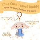 Harry Potter Dobby Plush Clip On Sensory Toys for Toddlers 1-3, Halloween Baby Toys & Learning Toys for Kids, Soft Elf Plushie Baby Halloween Toys by TinyTreasures Baby Boutique