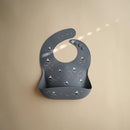 mushie Silicone Baby Bib | Adjustable Fit Waterproof Bibs (Boats) by TinyTreasures Baby Boutique