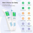 GoodBaby Touchless Thermometer for Adults,Forehead and Ear LCD Display Thermometer for Fever,Infrared Magnetic Thermometer for Baby Kids Surface and Room by TinyTreasures Baby Boutique