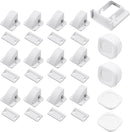 Magnetic Cabinet Locks for Baby Safety, Children Proof Cupboard Drawers Latches, Safe & Easy Install, Multi-Purpose Adhesive No Need for Screws or Tools(12 locks and 2 Keys) by TinyTreasures Baby Boutique