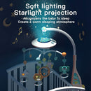 Baby Musical Crib Mobile with Night Lights and Relaxing Music,Hanging Rotating Animals Rattles,Stars Projection,Remote Control,for Boy Girl Newborn Baby Toys（Pink） by TinyTreasures Baby Boutique