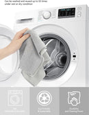 Fantasticlean Microfiber Cleaning Cloth Roll -75 Pack, Tear Away Microfiber Towels, 12" x 12", Reusable, Washable, Scratch Free, Ultra Absorbent Dish Rags for Car, Home, Garage or Shop (Cool Grey) by CozyNest Decor