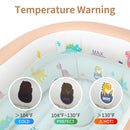 Swimbobo Inflatable Baby Bathtub – Soft, Portable Baby Bath for Infants and Toddlers, Easy to Inflate, Waterproof, Ideal for Home and Travel (Basic) by TinyTreasures Baby Boutique