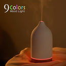 VIVITEST 200ML Ceramic Essential Oil Diffuser,Stone Essential Oil Diffuser,Ultrasonic Aromatherapy Diffusers for Home by TinyTreasures Baby Boutique