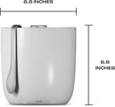 S'well Ice Bucket with Tongs, 68oz, Angel Food by CozyNest Decor