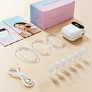 6Pcs Electric Facial Cupping Therapy Set Glass, 3 in 1 Gua Sha Facial Tools Face Cupping Massage for Eye Neck Skin Care, 3 Size Vacuum Suction Cups for Cellulite, Puffiness Reduction by CozyNest Decor