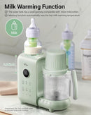 Bear Baby Food Maker with Two Layer Steam Baskets, Multifunction Baby Food Processor Steamer Puree Blender, Baby Food Mill with Bottle Warming Sterili-zing Auto Cleaning Function, BPA-Free by TinyTreasures Baby Boutique