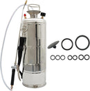 3 Gallon Stainless Steel Sprayer Hand Pump Sprayer with Pressure Gauge Safety Valve Adjustable Nozzle for Gardening Lawn and Cleaning by GreenHaven Gardens