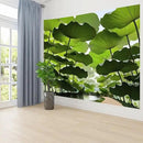 FENDROM Nature Lotus Leaf Tapestry Plant Tapestry Green Natural Scenery Wall Hanging 3D Wall Art For Bedroom Living room Dorm by CozyNest Decor