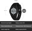 Kids Watches for Girls Boys Digital Sport Watch with Step Counter Pedometer Vibration Alarm Clock, No App Waterproof Fitness Tracker Kids Watch Boys Girls Teens Students Ages 5-16 by TinyTreasures Baby Boutique