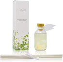 LOVSPA Reed Diffuser Set, Jasmine Vanilla Scented Oil Diffuser with Sticks, Home Fragrance Accessories for Bathroom Shelf Decor, Aroma Diffusers for Home or Office Desk, USA Made by CozyNest Decor