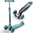 3 Wheel Scooter for Kids Ages 6-12,Kids Scooter with Light Up Wheels, Sturdy Deck Design, and 4 Height Adjustable Suitable for Kid Ages 3-12 by TinyTreasures Baby Boutique