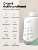 GROWNSY Nutri Bottle Warmer with Innovative Auto-Lift Feature, 10-in-1 Fast Baby Bottle Warmer with Night Light, Retain Nutrients Milk Warmer for All Bottles by TinyTreasures Baby Boutique