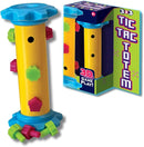 Challenge Your Mind with Tic Tac Totem: 3D Tic Tac Toe Travel Game & Brain Game for Strategy Enthusiasts, Ages 6+ (3x3) by TinyTreasures Baby Boutique