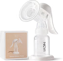NCVI Manual Breast Pump for Breastfeeding Small Nipple, 20mm Silicone Soft Flange Single Hand Held Pump Breast Milk 4oz, BPA-Free with Two Kinds of Suction Adjusted Suitable for 17/18/19/20mm Nipples by TinyTreasures Baby Boutique