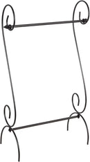 Evergreen Flag Scroll American Garden Flag Stand | Premium Metal Iron Garden Flag Holder Stand for Outside House Decor | Fits 12x18 Garden Flags for Outside by GreenHaven Gardens