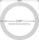16FT/15FT/14FT/12FT/10FT Trampoline Safety Pad Replacement, Round Trampoline Spring Protection Cover, Fits 16FT/15FT/14FT/12FT/10FT Frames, Water-Resistant Trampoline Accessories by TinyTreasures Baby Boutique