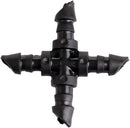 Mtsooning 50PCS Irrigation Cross Connectors for 4/7mm Hose,Barbed Tubing Fittings Kit 4-Way Coupling for Drip Sprinkler Garden Lawn Systems Systems by GreenHaven Gardens