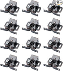 Alise Cabinet Door Latch,Cupboard Closet Doors Catch Closer Double Ball Roller Latches,Cold Rolled Steel Oil-Rubbed Bronze Copper CA1000-12P(Pack of 12) by TinyTreasures Baby Boutique
