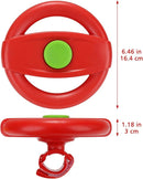 Accmor Stroller Steering Wheel Toy, Pretend Driving Simulated Steering Wheel for Baby Stroller Shopping Carts, Universal Detachable Funny Stroller Shopping Carts Toy Attachment Accessories by TinyTreasures Baby Boutique