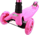 3 Wheel Scooter for Kids Ages 6-12,Kids Scooter with Light Up Wheels, Sturdy Deck Design, and 4 Height Adjustable Suitable for Kid Ages 3-12 by TinyTreasures Baby Boutique