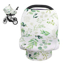 Nursing Cover Breastfeeding Scarf, Car Seat Covers for Babies Infant Carseat Canopy, Stretchy Soft Breathable Multi-Use Cover Ups for Stroller High Chair Shopping Cart, Baby Essentials for Summer by TinyTreasures Baby Boutique