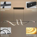 Modern Chandelier, Dimmable LED Pendant Light, Ring Chandelier for Living Room, Dining Room, Kitchen, Bedroom by CozyNest Decor