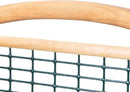 Maine Garden Hod Basket for Vegetable Gardening and Harvest Gathering or Farmhouse Decor, Pine and Oak with PVC Wire Mesh, USA Made, 16 x 9 in, 8 quart by GreenHaven Gardens