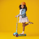 Jetson Character Kids Kick Scooter, LED Lights on Stem & Light-Up Wheels, Lightweight Frame, Height-Adjustable Handlebar, Lean-to-Steer System, Easy-Fold Mechanism by TinyTreasures Baby Boutique